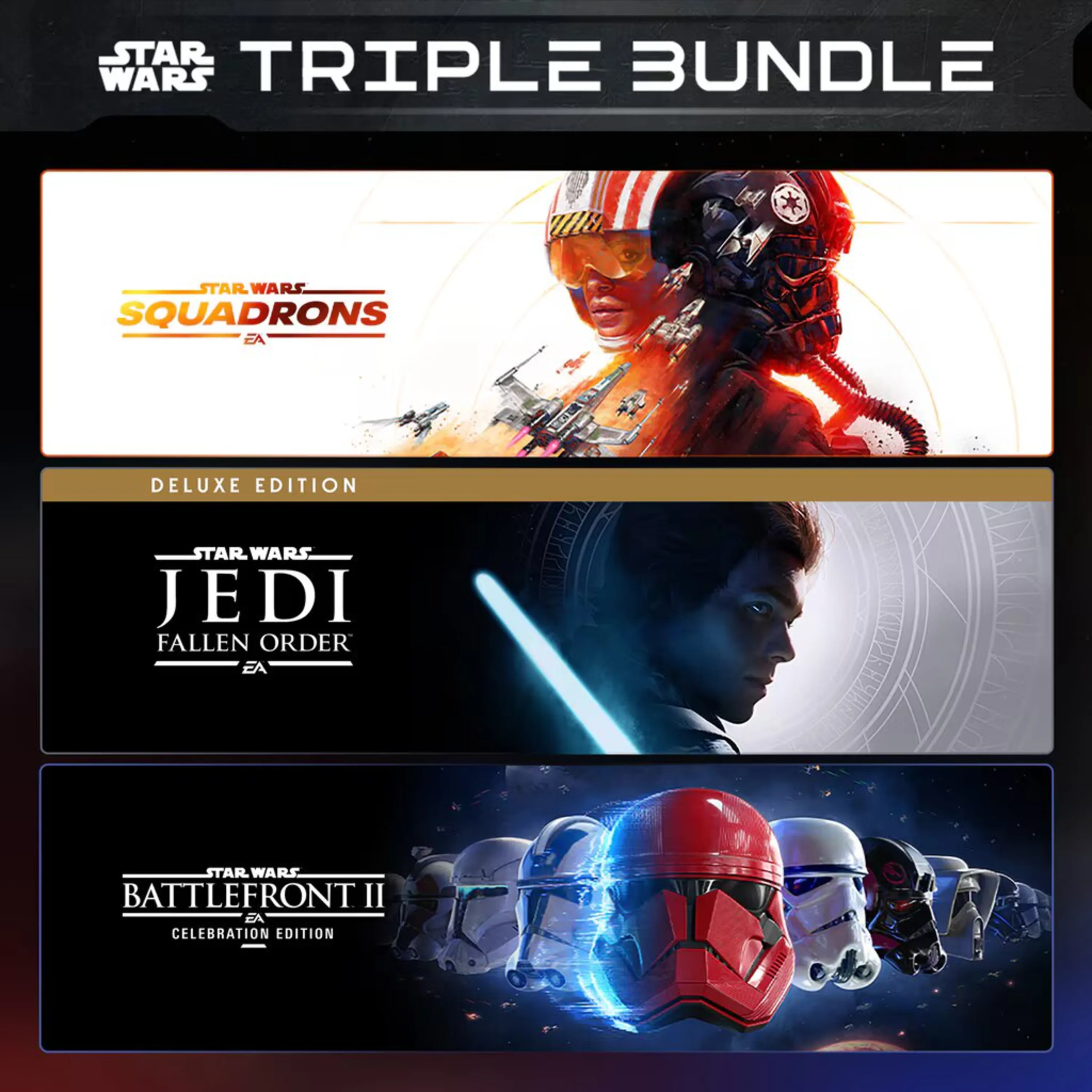 اکانت قانونی EA STAR WARS Triple Bundle برای PS5 و PS4